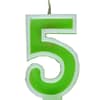 5 Number Candle