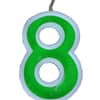 8 Number Candle