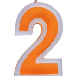 2 Number Candle