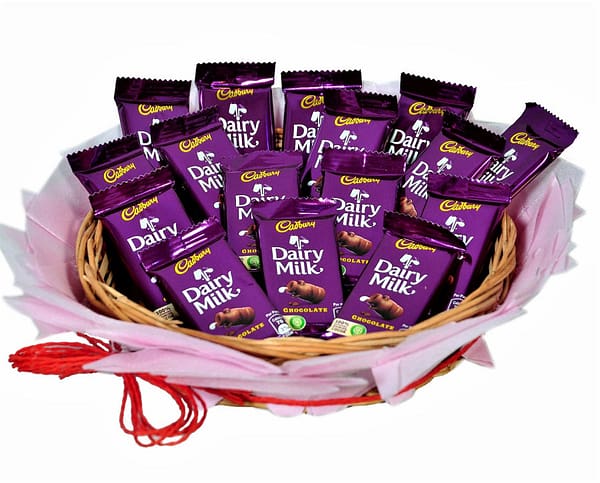 15 Dairy Milk Chocolate Basket