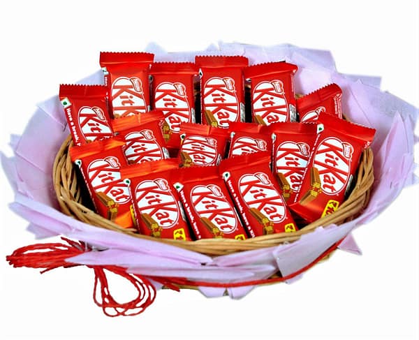 15 Kitkat Chocolate In Can Basket