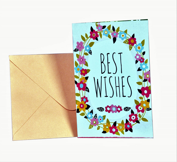 Best Wishes Greeting Card