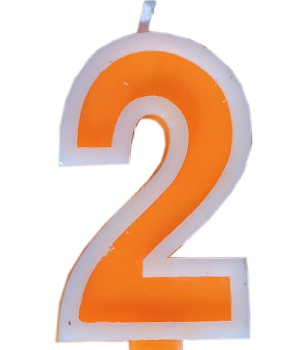 2 Number Candle