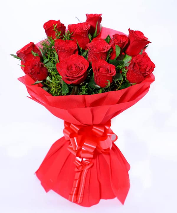 Red Roses Bunch